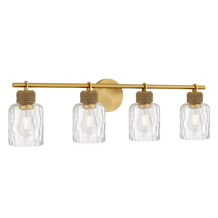 4-Light / Brushed Gold