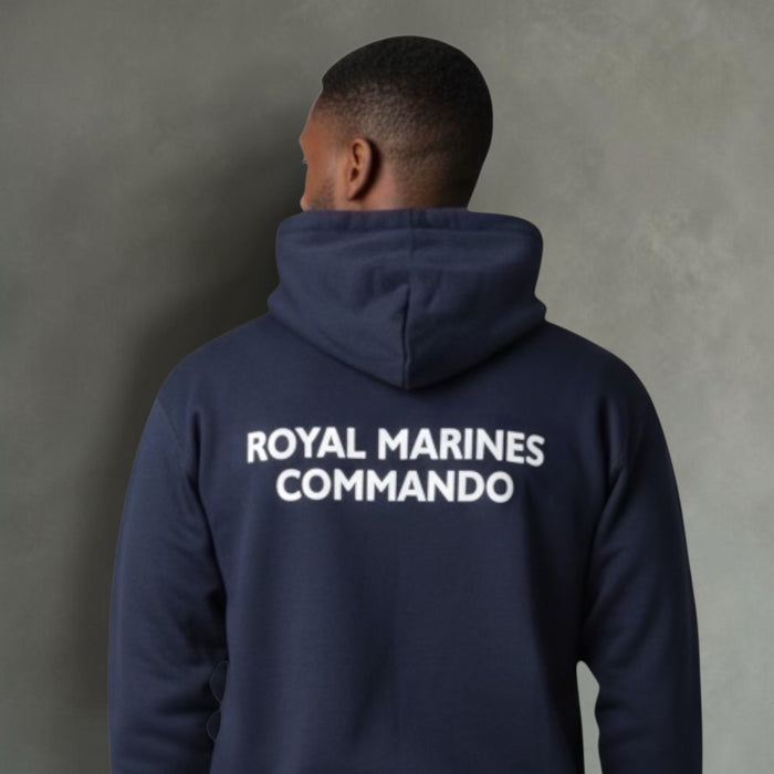 Basic Royal Marines Commando Hoodie - Navy