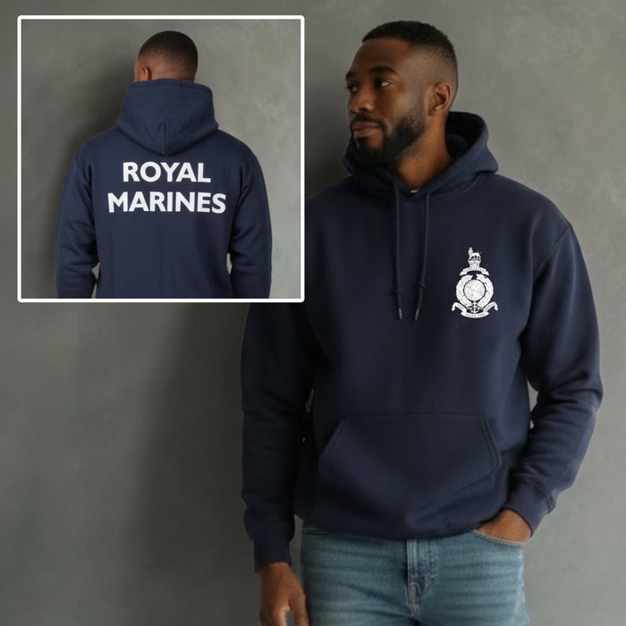 Basic Royal Marines Hoodie - Navy