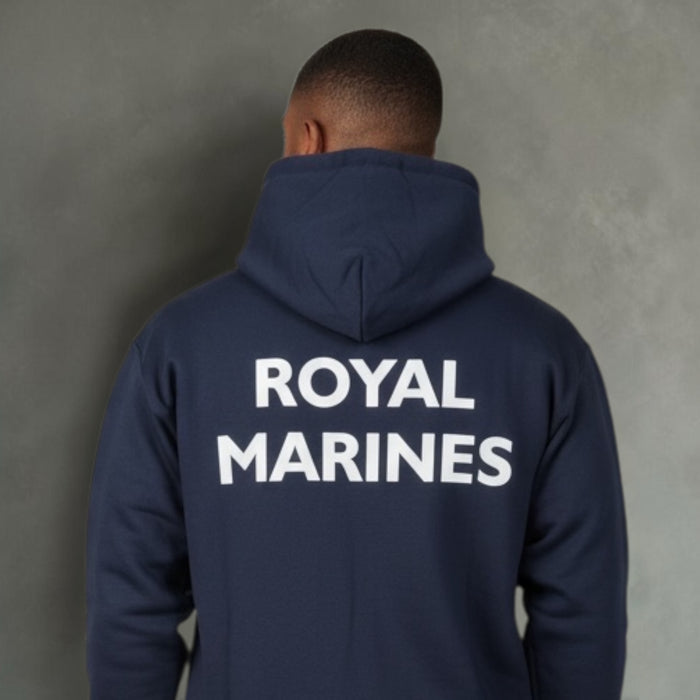 Basic Royal Marines Hoodie - Navy