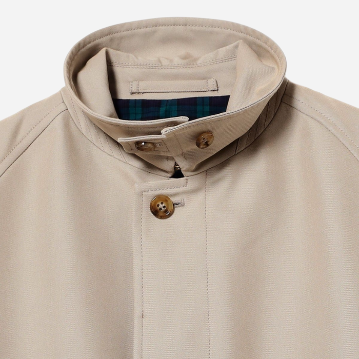 Beams Plus Balmacaan Coat T/C - Beige