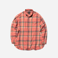 Beams Plus B.D Pullover Classic Fit Indian Nel Plaid - Pink