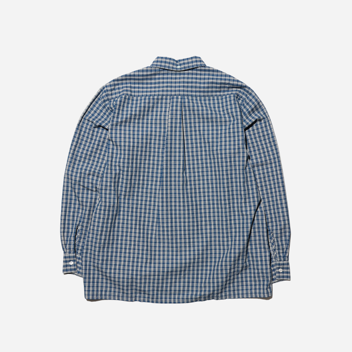 Beams Plus Open B.D Indigo Dobby Plaid