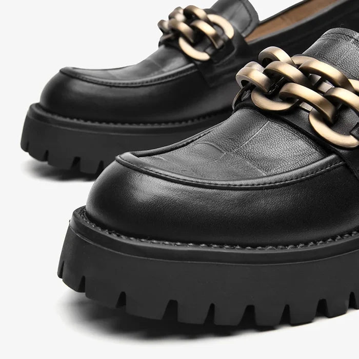 BeauToday Women’s Leather Loafers