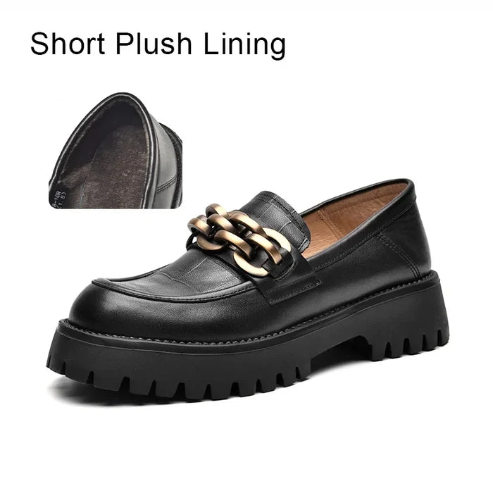 BeauToday Women’s Leather Loafers