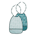 Done By Deer Bib 2pk - Blue | Koop.co.nz