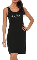 Chloe Black cotton dress - Runway Catalog