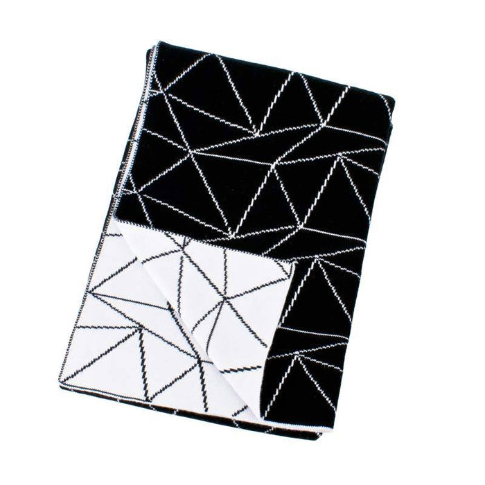 Emotion & Kids Black Galaxy Cotton Baby Blanket | Koop.co.nz