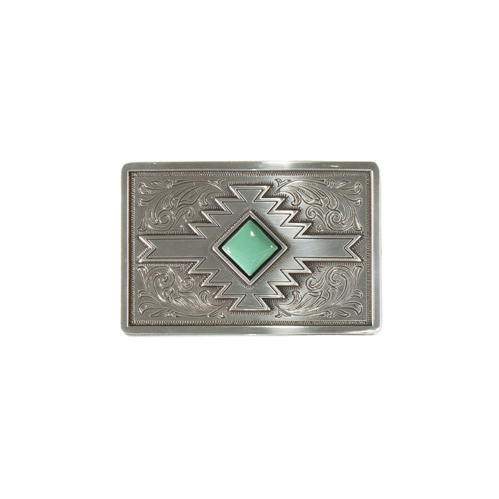 Blazin Roxx Rectangle Southwest Belt Buckle