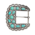 Blazin Roxx Two Piece Turquoise Buckle Belt Buckle