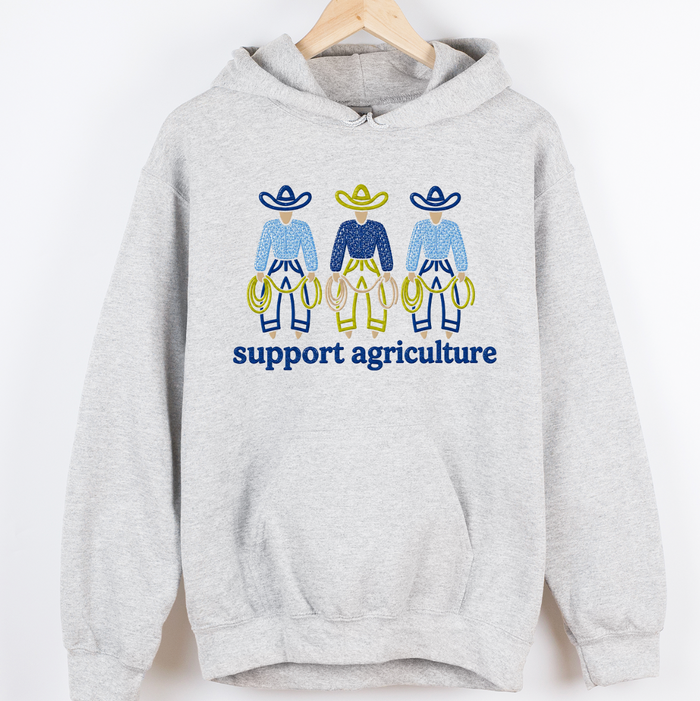 Blue Cowboys - Support Agriculture –– Hoodie