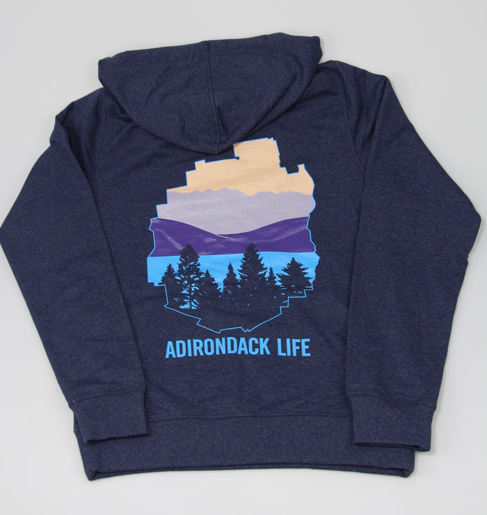 Blue Line Sunset Hoodie
