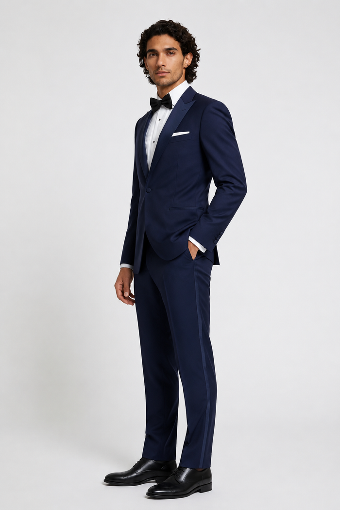 Blutailor Celestial Navy 2 piece Tuxedo