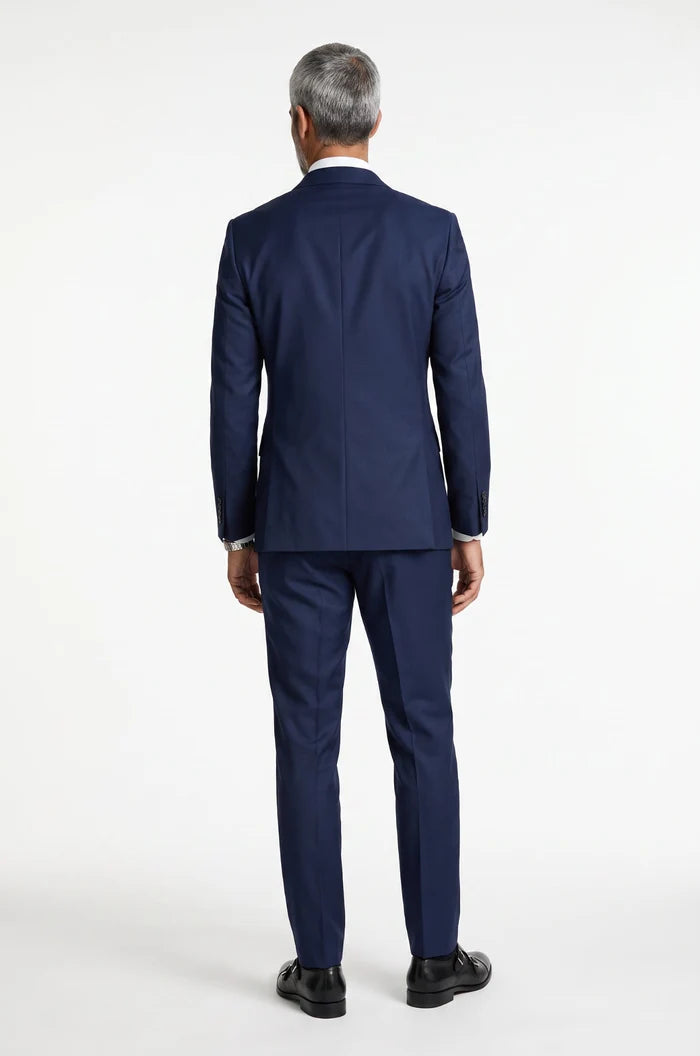 Blutailor Signature Belgravia Navy Double Breasted Suit