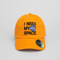 Boné Laranja - Aba Curva - I Need My Space