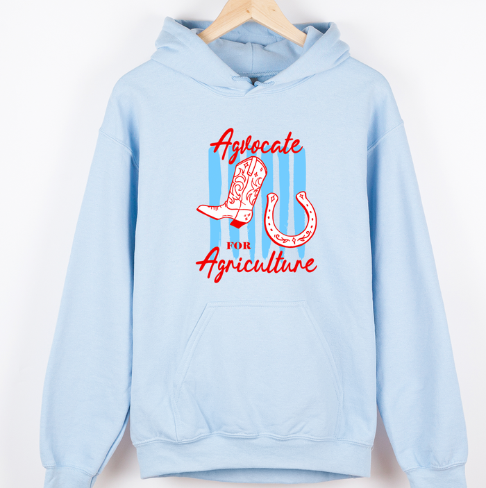 Boots and Horseshoe Agvocate– Hoodie