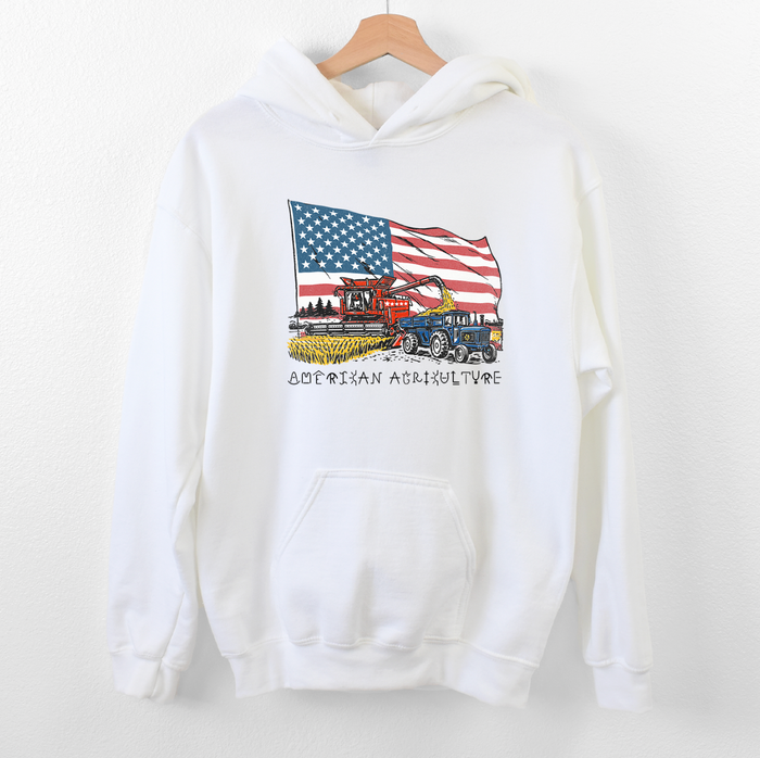 Branded American Agriculture Flag– Hoodie