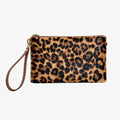 Brave Leather Maeve Hair-On Clutch Leopard
