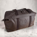 Brown Leather G&L Embossed Holdall