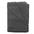 Nurtured By Nature Bud Lace Blanket - Charcoal | Koop.co.nz