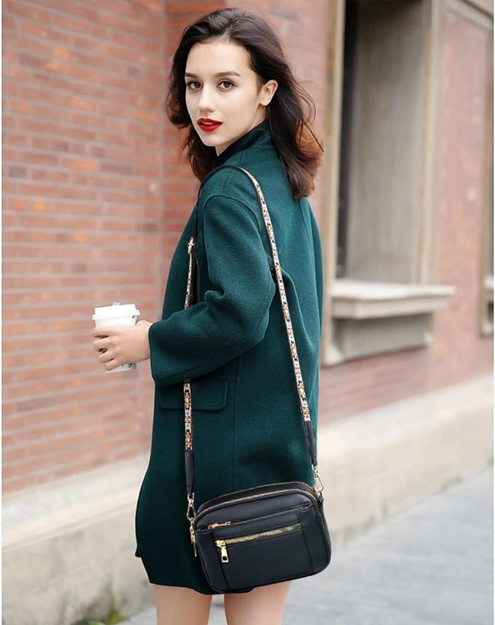 Camilla – Refined Leather Shoulder Bag