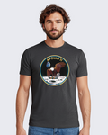 Camiseta Unissex Estonada - 100% Algodão - NASA Missão Apollo 11