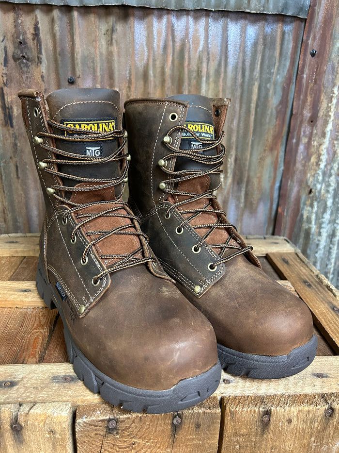 Carolina 8" Waterproof Comp Toe Metguard Workboot