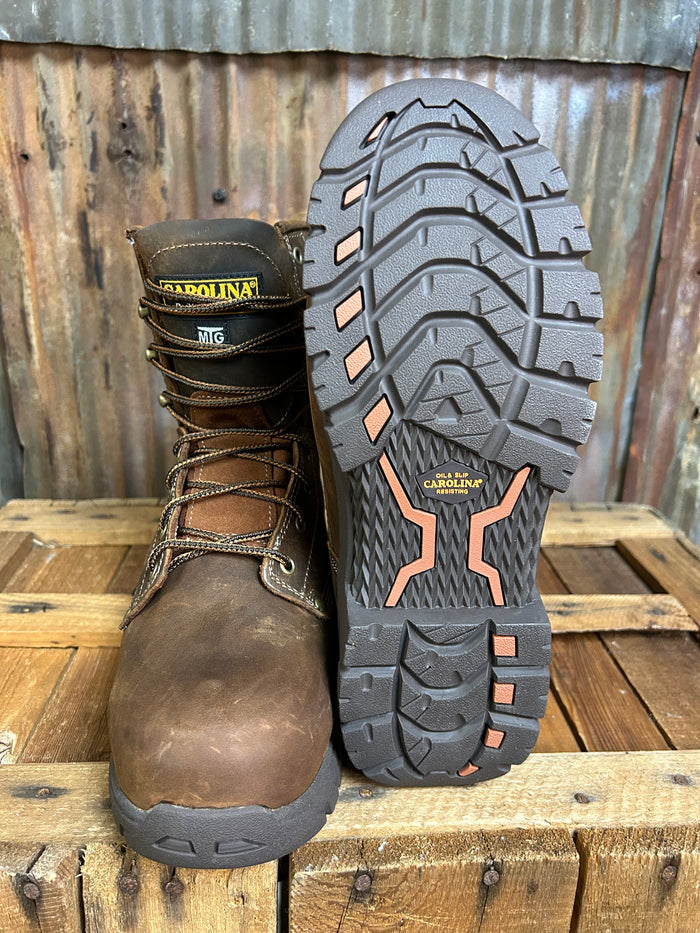 Carolina 8" Waterproof Comp Toe Metguard Workboot