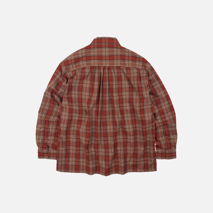 CHECK OG 107 SHIRT - MAPLE