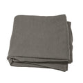 The Good Housewife Chunky Knit Wool Blend Stripe Blanket | Koop.co.nz