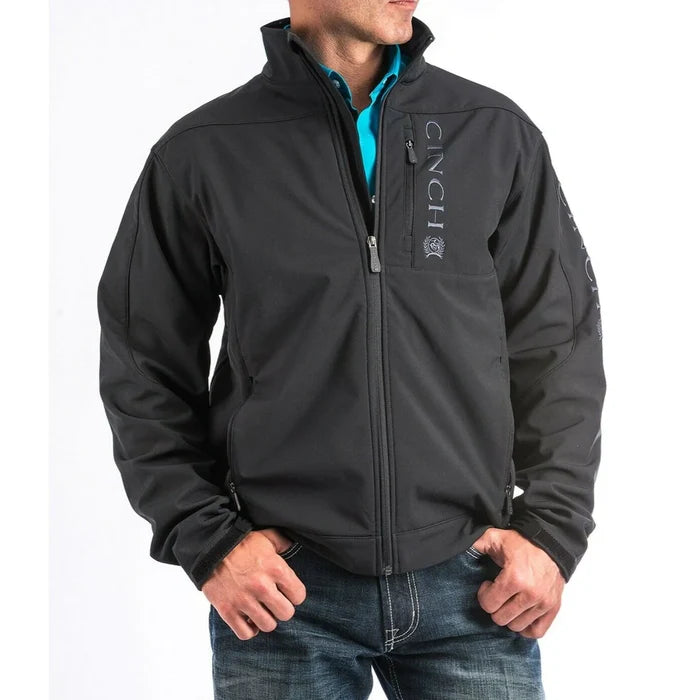 Cinch Black Solid Bonded Jacket