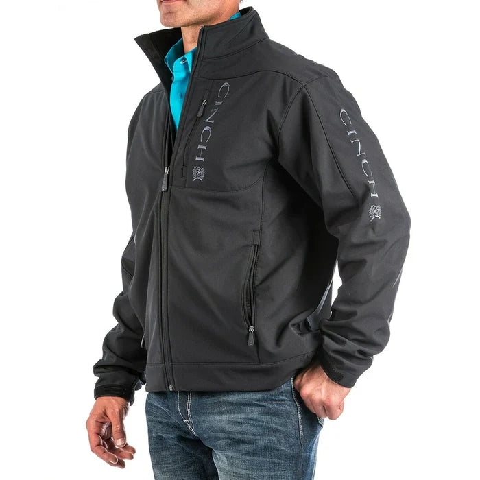 Cinch Black Solid Bonded Jacket