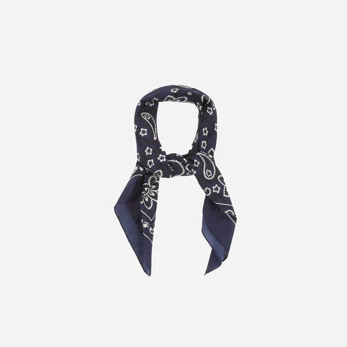 CLASSIC PAISLEY BANDANA - NAVY