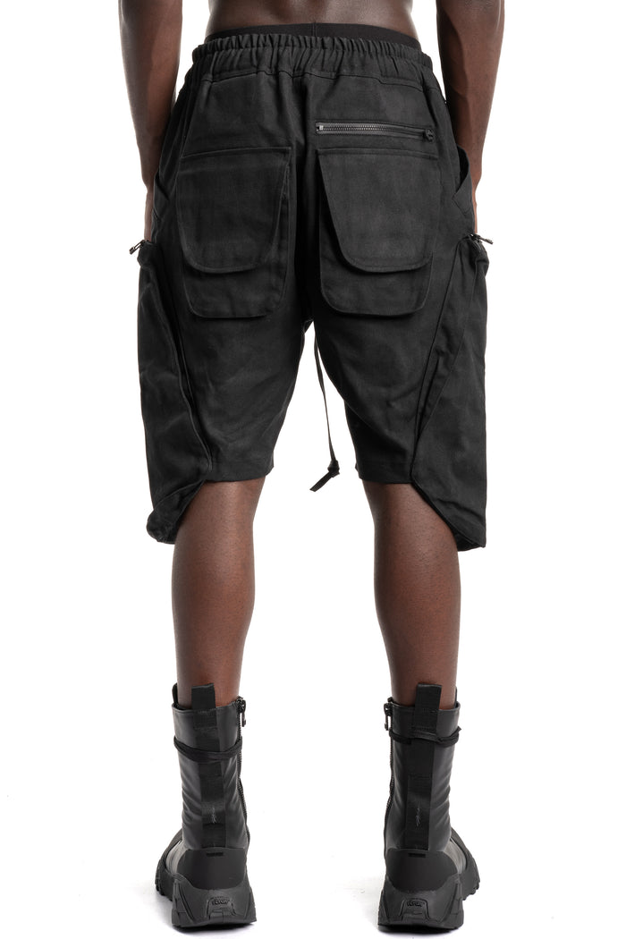 Gall | SS26 - Coated Canvas Floater Shorts, 26