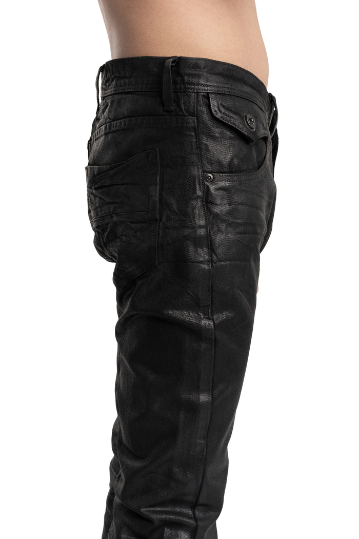 Julius_7 | SS26 - Coated Denim Jeans, 937PAM3-C