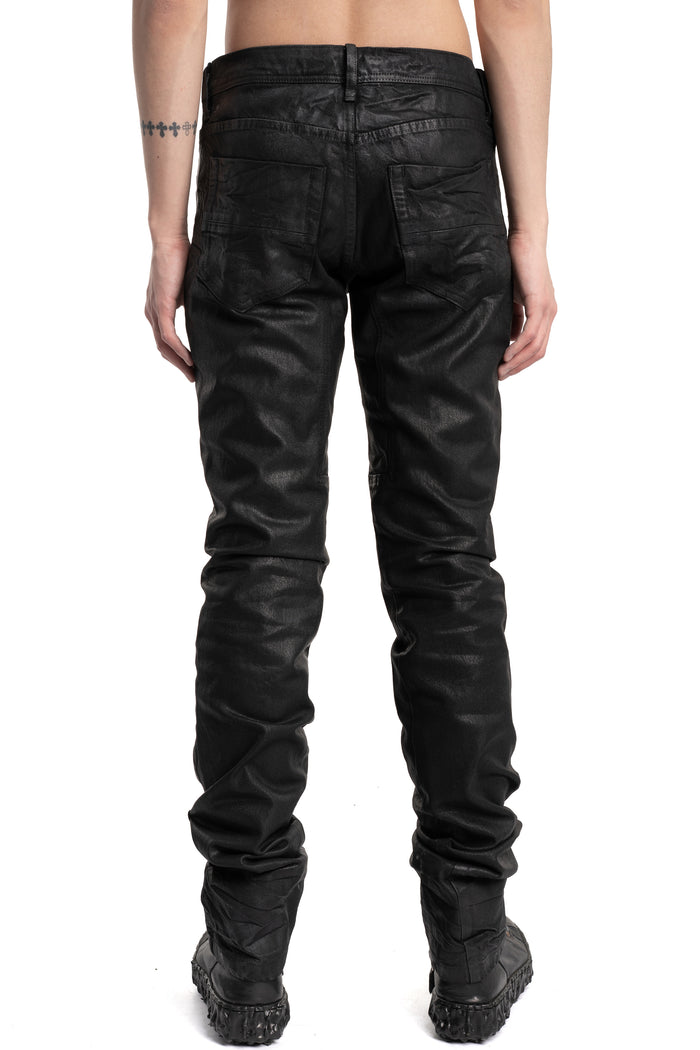 Julius_7 | SS26 - Coated Denim Jeans, 937PAM3-C