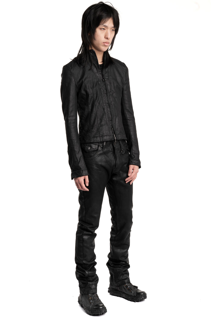Julius_7 | SS26 - Coated Denim Jeans, 937PAM3-C