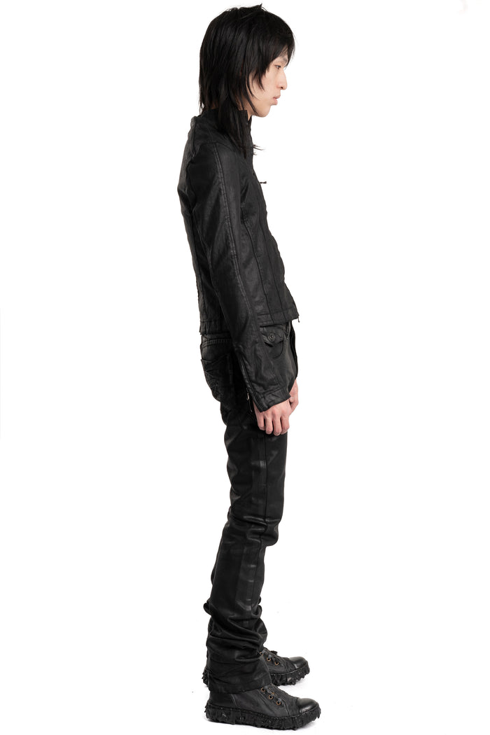 Julius_7 | SS26 - Coated Denim Jeans, 937PAM3-C