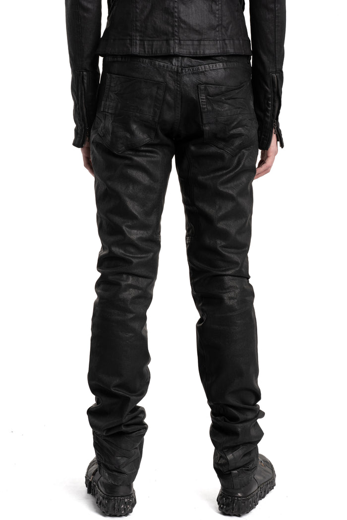 Julius_7 | SS26 - Coated Denim Jeans, 937PAM3-C