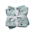 Done By Deer Contour Swaddle 2pk - Blue | Koop.co.nz