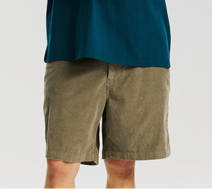 CORDUROY COMFORT SHORTS - MINT