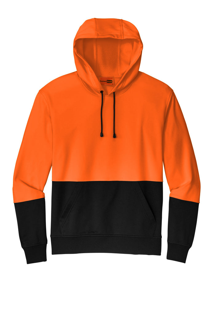 CornerStone® Enhanced Visibility Fleece Pullover Hoodier | CSF01 - The Lemon Print & Design Studio