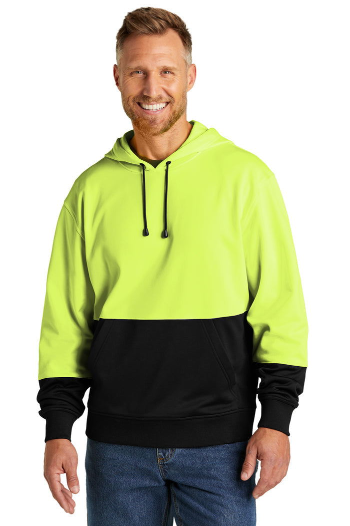 CornerStone® Enhanced Visibility Fleece Pullover Hoodier | CSF01 - The Lemon Print & Design Studio