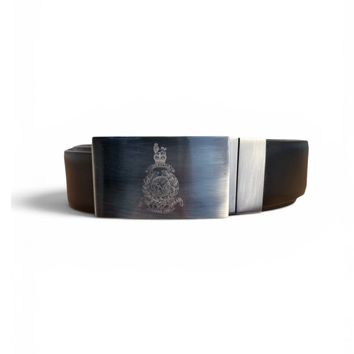 Corps Crest Reversible Leather Belt