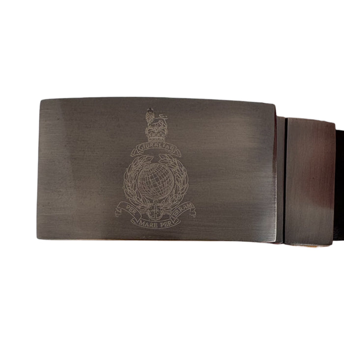Corps Crest Reversible Leather Belt