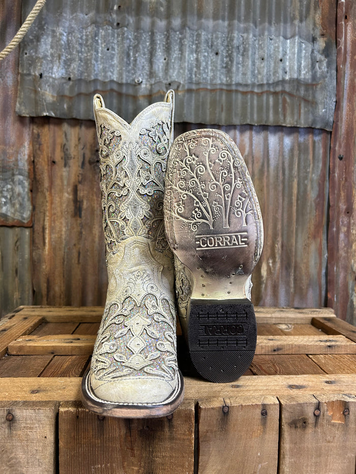 Corral Glitter Inlay Western Boot