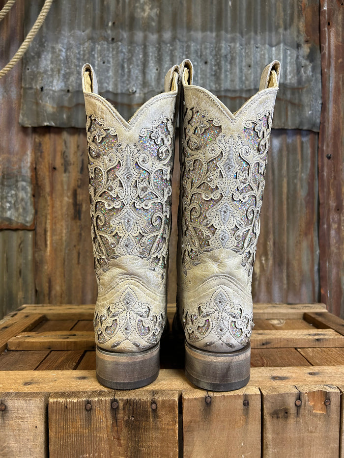Corral Glitter Inlay Western Boot