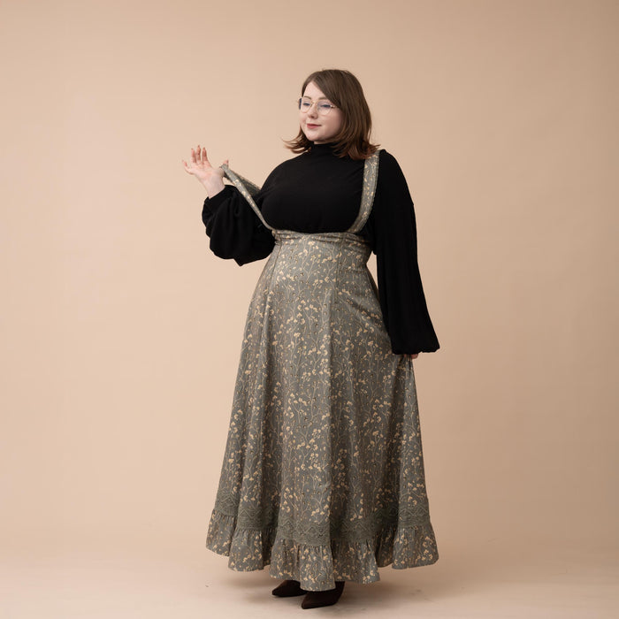 Cottage Jumperskirt in Green
