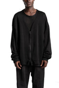 D.Hygen | SS26 - Cotton Low Gauge Knit Cardigan Layered Pullover, ST101-0426S