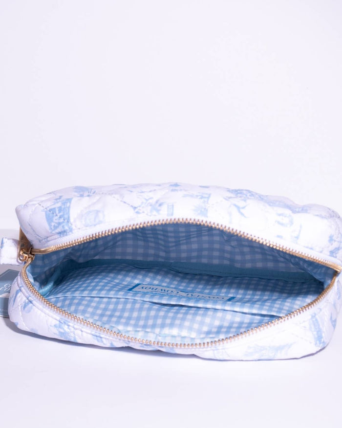 Country & Coastal Makeup Travel Bag